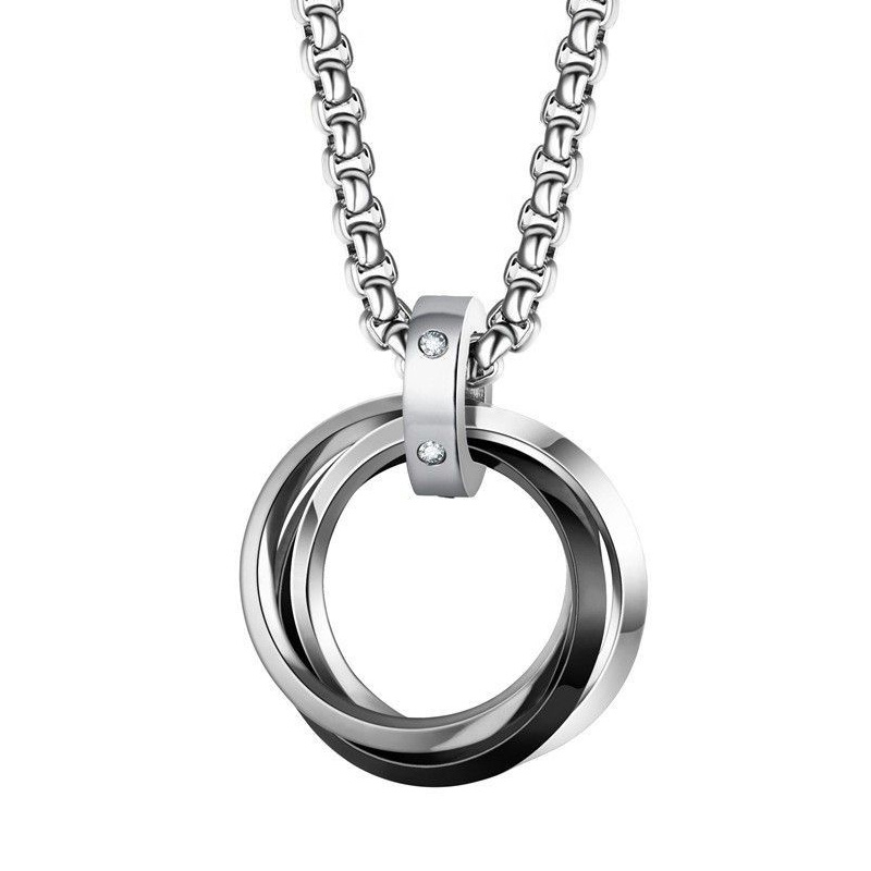 1Pcs Necklace For Men Hip-hop  - đánh giá và giá Mens Dog Tag Necklace