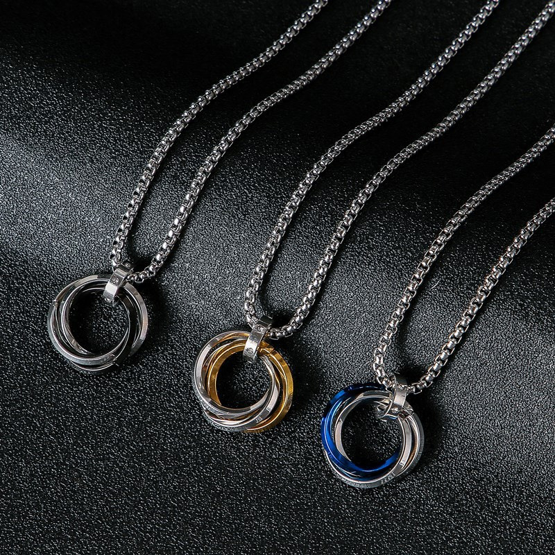 1Pcs Necklace For Men Hip-hop  - đánh giá và giá Mens Dog Tag Necklace