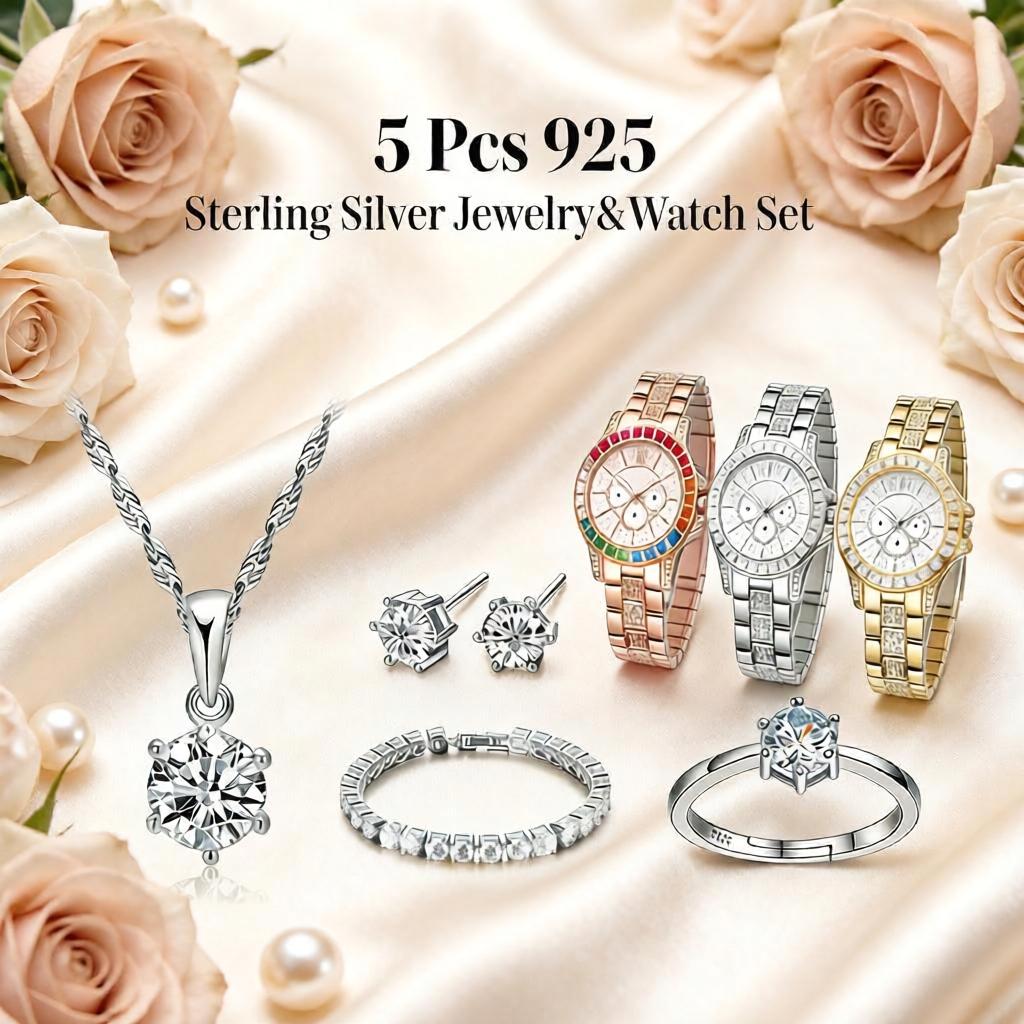 Pretty 925 Sterling Silver Geo - đánh giá và giá Best Jewelry Watches Women