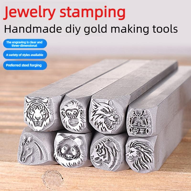 Animal Head Steel Stamp Punch, - đánh giá và giá Wolf Jewelry & Watches Tampa