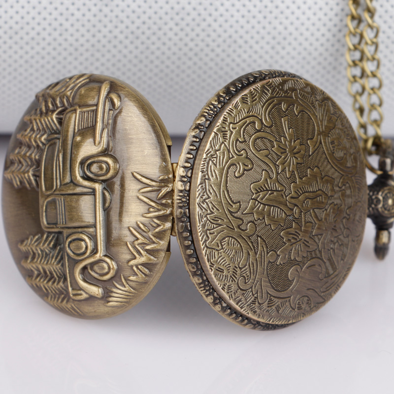 Bronze Car Truck Quartz Pocket - đánh giá và giá Are Watches Jewelry Or Accessories