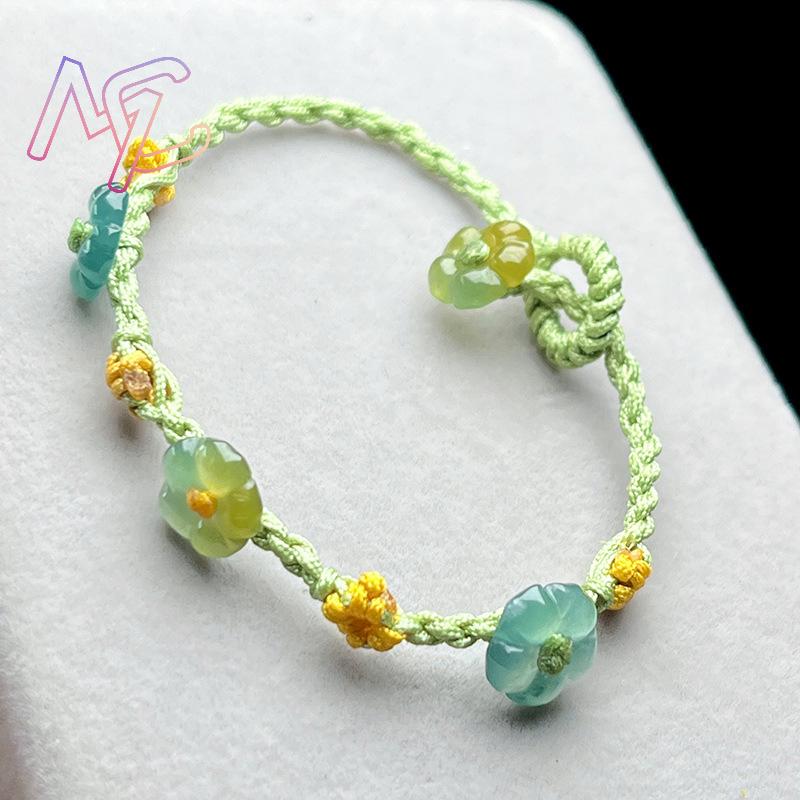 Myanmar Jadeite Flower Bracele - đánh giá và giá Jewelry & Watches Bench