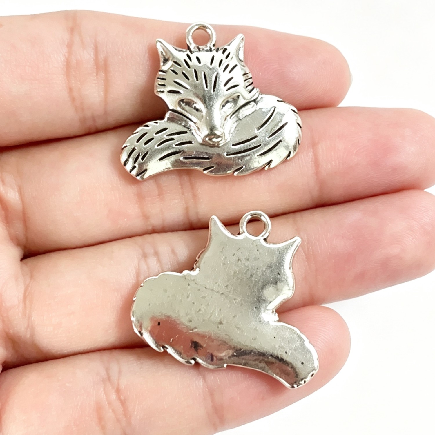 5Pcs 24×28mm Copper Alloy Char - đánh giá và giá Wolf Jewelry & Watches Tampa