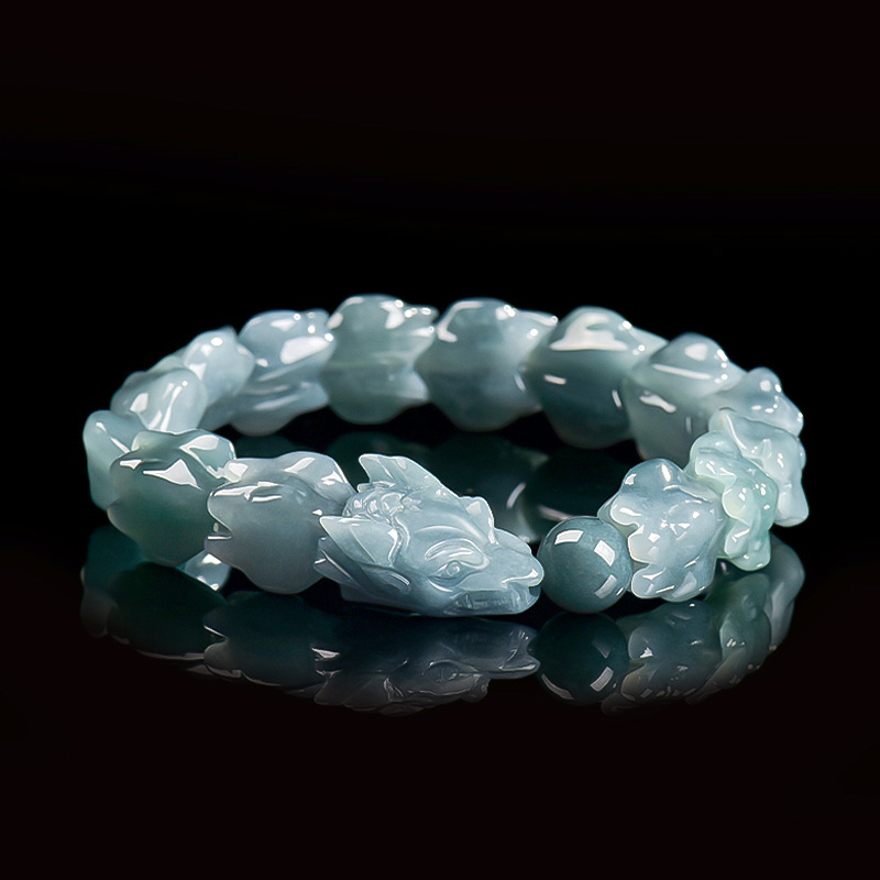 Blue Burmese Jadeite Dragon Br - đánh giá và giá Jewelry & Watches Bench