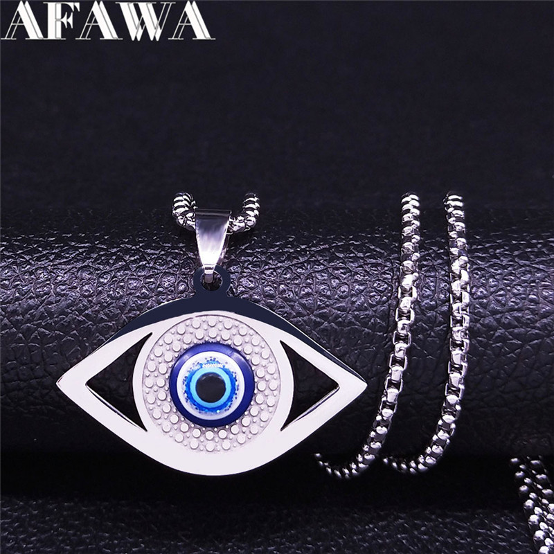 Islam Hamsa Evil Blue Eye Neck - đánh giá và giá Jewelry & Watches Bench
