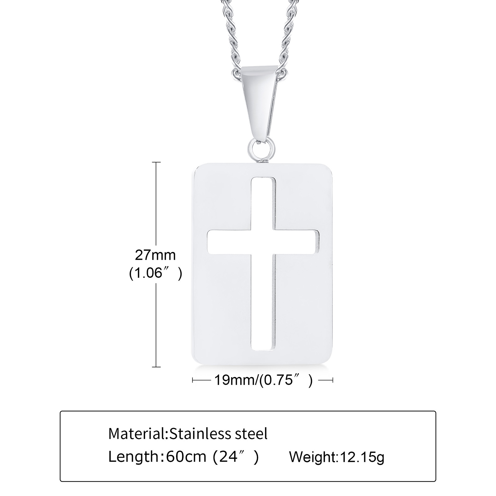 Áo Cổ Trụ, Đeo Chéo Cắt Ra, Mặ - đánh giá và giá Mens Dog Tag Necklace